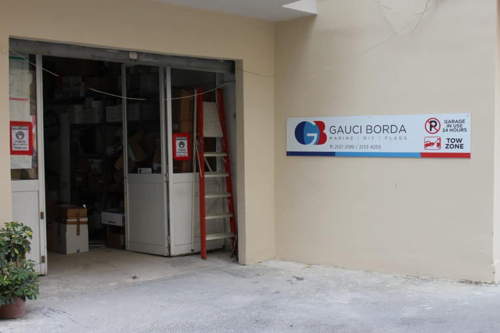Inside the Gauci Borda store